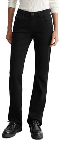 Marc OߴPolo Denim Damen Jeanshose mit Stretch-Anteil Bootcut, Schwarz (Black Multi 02), W30/L32