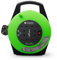 Desiretech - 4 Socket Extension Lead - 10m Portable Cable Reel - Thermal Cut Out, Ergonomic Handle, Green/Black - Heavy Duty Extension Cord for Indoor Use (10 Mtere)