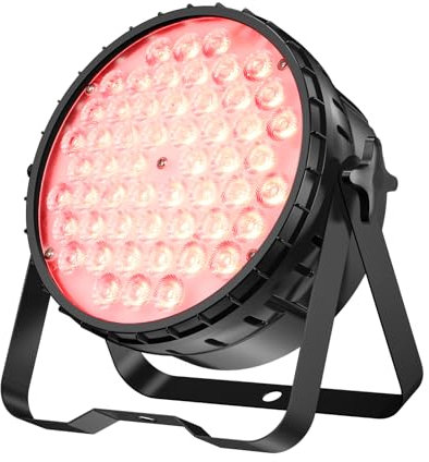 BETOPPER Projecteur de Scène 200W Par LED DMX RGBW Lumière de Scène CRI >90 5000 Lm Jeux de Lumiere Disco Eclairage Scene pour DJ, Fête, Bars, Mariages et Festivals 1PCS