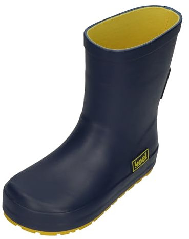 KOEL Barefoot Gummistiefel - WELLIE BARE SOLID V2 - blue, Größe:22 EU
