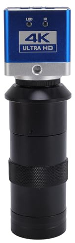 Digitale Mikroskopkameras, 4K -HD -Kameras für die Verwendung von Photo -Video Laborindustrie, 8,3 MP 3840x2160 Auflösung 1/1.8 Sensorvideomikroskop -Mikroskop -Microskop -Cam