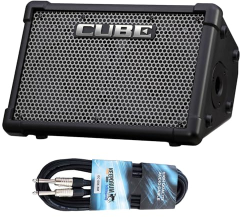 Roland Cube Street EX Gitarren-Verstärker Mini-PA mit keepdrum Klinkenkabel