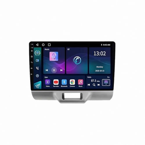 Navigatore Auto Navigazione Gps 2 Din per Suzuki Every 2016-2021 Ips Schermo Tattile Supporto Gps Navigatore Wireless Radio Carplay Android Auto Wifi, 4 Nucleo 4G+64G