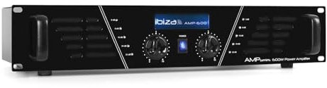 Ibiza AMP600 Préampli Noir