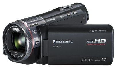 Panasonic X900 & X900 M caméscope Full HD (Résolution de 1920 x 1080P, Compatible avec 3D, viseur intégré)