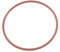 sourcing map O Ring 80mm AD 3mm Dicke Rot Silikon Öldichtung Dichtung