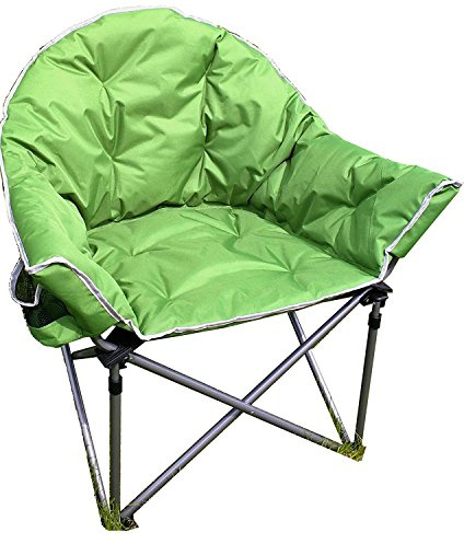 Crusader Comfort Extra Padded Folding Tub Camping Chair