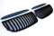 Kühler- Sport- Front- Rippen- Grill Schwarz Glanz Eintragungsfrei Set
