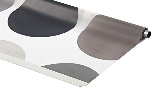 KS Handel 24 ERSATZROLLE HALB-Kassetten DUSCHROLLO ALLE Designs 7 Breiten EINFACHER WECHSEL (100x240 cm, Retro)