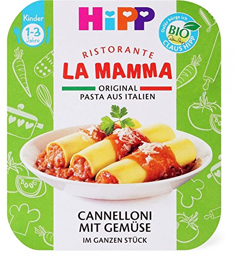 HiPP Bio Cannelloni Alle Verdure 250 g