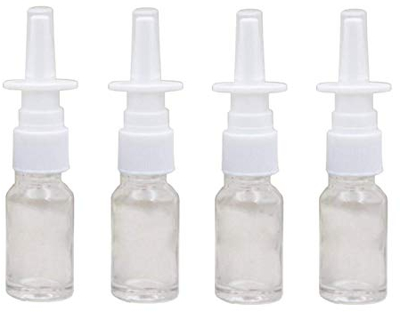 Nasenspray-Flaschen nachfüllbar, 10 ml, aus Glas, Zerstäuber mit feinem Nebel, Make-up, Wasser, Reisen, Behälter