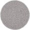 myfelt Filzkugel Sitzauflage Stuhlauflage - Luis - rund, Ø 36 cm, Grau