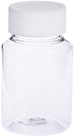 MILISTEN 10 x 80 ml nachfüllbare leere Flaschen Pillenbehälter Reiseflaschen Pillenflaschen Spender Flasche für Medikamente Flüssigkeit Kosmetik Handseife
