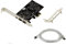 KALEA-INFORMATIQUE Carte contrôleur PCIe FireWire 400 IEEE1394a 3 Ports avec Chipset VIA6308 et ASM1083. Equerres High et Low Profile, avec Cordon Ilink.