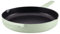 KitchenAid Enameled Cast Iron Frying Pan/Skillet with Helper Handle and Pour Spouts, 12 Inch, Pistachio