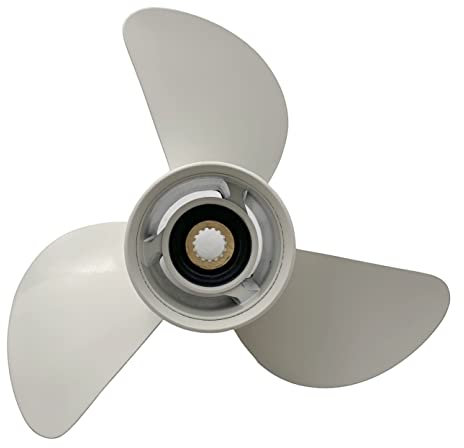 SLEIPNIR Propeller 13x19 für Yamaha Außenborder Schrauben 60-115 Pferdestärke Aluminium 15 Zähne OEM NO:6E5-45941-00-EL