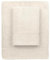 zer0bed, Asciugamani Bagno Panna Avorio, Set 2 Asciugamani Bagno, Asciugamano Viso, Asciugamano Bidet, Tinta Unita, Panna Avorio, 100% cotone, Set 2 pezzi