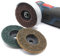 3x Schleifvlies Reinigungsscheibe Schleifscheiben Poliervlies Schleifpad Reinigung 76 mm für Würth PWSA BTI Parkside Bosch GWS 10,8-12V Akku Winkelschleifer Fein, Mittel, Grob, Set (Set)