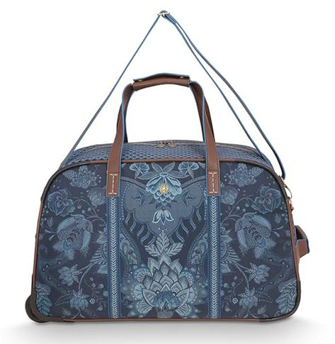 PiP Studio [W0724] Weekender on Wheels Kyoto Festival Indigo Blue 55x34x27cm