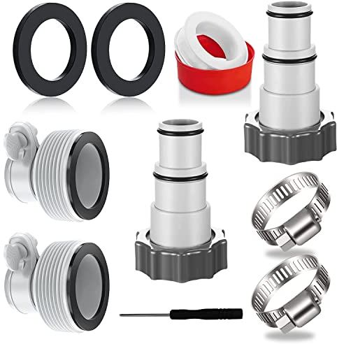 Adattatore Tubo Piscina,Adattatore Tubo Piscina Intex,Adattatore Tubo Piscina 38 32,Adattatore per Tubo Piscina,Adattatore Piscina 32 38,Adattatore Tubo 38mm per Piscina
