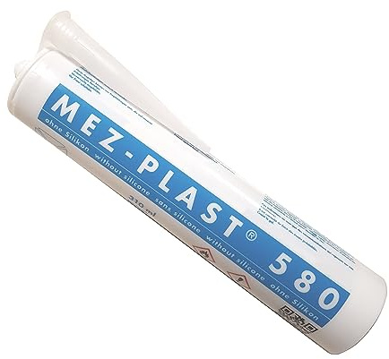 Dichtungsmasse, 310ml, silbergrau, MEZ-PLAST 580, VDI 6022