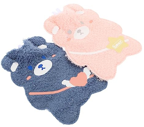 Healeved 4pcs Hand Warmer Cartoon Design Hot Water Bag Winter Hand Warmer for Cold Days Warm Bag