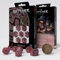 Q-Workshop The Witcher Dice Set: Crones – Whispess (7), Rot und Pink