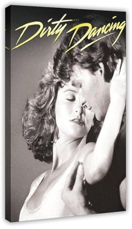 Dirty Dancing – Filmposter auf Leinwand, Schlafzimmer, Dekoration, Sport, Landschaft, Büro, Raumdekoration, Geschenk, Rahmen-Stil, 30 x 45 cm