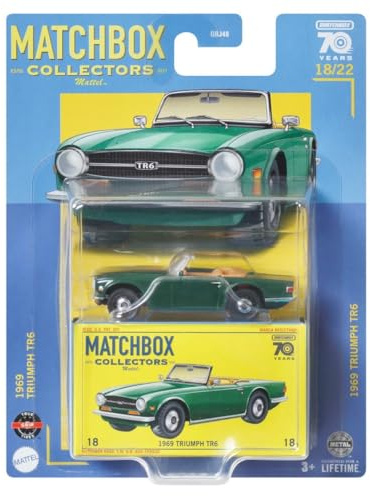 Matchbox 1969 Triumph TR6, Sammler 18/22 [Grün]