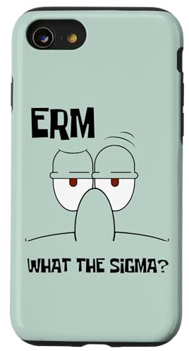 iPhone SE (2020) / 7 / 8 Funny What The Sigma? Ironic Meme Brain Red Quote Case
