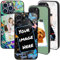 Personalised Case for iPhone 16, Custom Add Image, Photo, Text -Toughened Glass panel with shockproof TPU Rims | Optional Glow in the Dark | Photo Frame-1 Image
