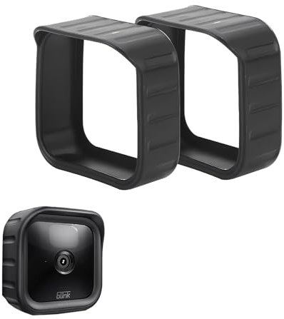 Silikon Hülle für Blink Outdoor 3 (3rd Gen) Kamera, Blink Kamera Cover Hülle Weiche Leichte Dünne Kratzfeste Silikon Abdeckungen Skins Schutzhülle für Neue Blink Sicherheitskamera,2 Stück (2er Set)