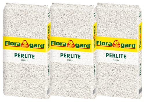 Floragard - 132660 - Perlite 3x5 litres, Aération Optimale du Sol pour Une Croissance Végétale Saine