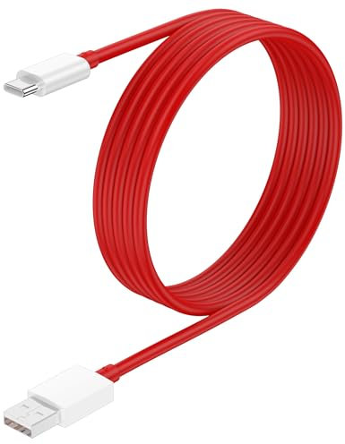 10A Câble USB C Charge Super Vooc pour OnePlus 13 12R Nord 5 4 3 2T CE 5 4 3 Lite 11 10 9 8 7, 2M Câble Type C Charge Rapide Super VOOC pour OPPO Find X8 Reno 14 13 12F 11F A80 A60 pour realme GT 7T 6