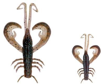 ZECK - Gummikrebs - Action-Craw - Edward | 6 cm - Cinnamon BF (4 Stück)