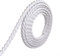 ZAMETTER Modanatura da parete fai da te, 5 m, flessibile, per decorazione domestica senza sforzo (bianco)
