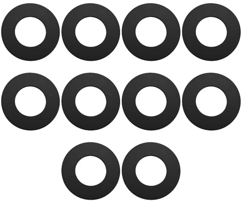 The Lord of the Tools 10Pcs Rubber Washers 42x22x2mm for 1/2inch Pillar Taps Basin Sink Kitchen Sink