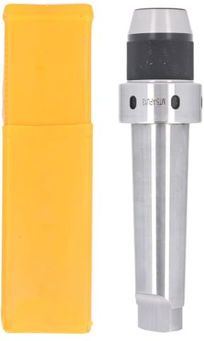 MT5 KEYLAS DRILL CHUCK | Automatische Anziehung 1 / 32in - 1 / 2in (1 mm - 13 mm) Klemmung | Hohe Genauigkeit 0,003 Zoll für Fräsmaschinen/CNC -Bohrungen | 40cr Alloy