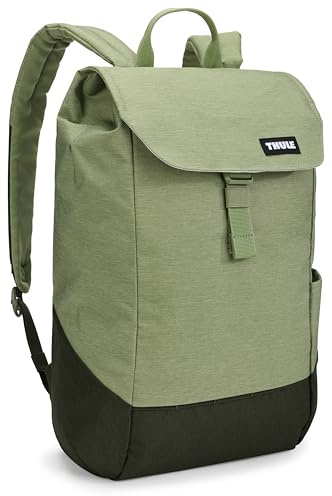 Thule Rucksack Freizeitrucksack mit Laptopfach Lithos Backpack 16L Quiet Green/Darkest Green hellgrün
