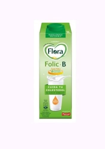 Folic B Halbfettmilch, 1L, 4er Pack