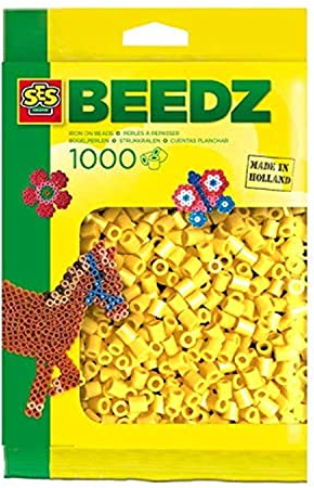SES SES00701 - Perlen, 1000 Stück, gelb