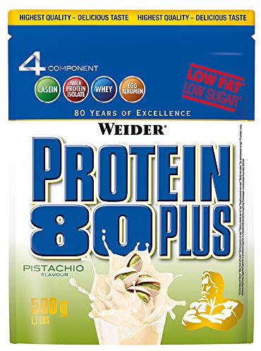 Weider Protein 80 plus 2 x 500g Beutel 2er Pack Pistazie
