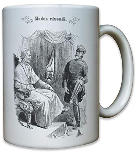 Papst Leo XIII Bismarck Stiefellecken Vater Oberhaupt Jesus - Tasse #10763