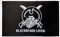 AZ FLAG - Flagge Pirat Blackbeard - 150x90 cm - Piraten Totenkopf Fahne 100% Polyester mit Messing-Ösen - 110g