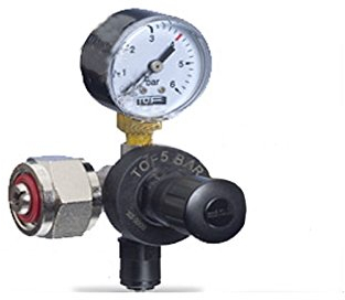 Druckminderer CO2 für nachfüllbare CO2-Flaschen (1 Manometer)