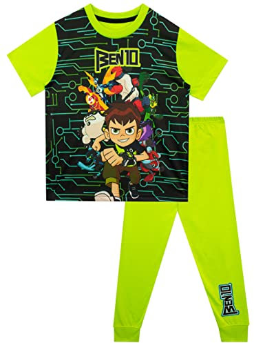 Ben 10 - Ensemble De Pyjamas - Garçon - Vert - 5-6 Ans