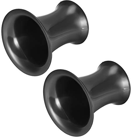 sourcing map 2 Stücke Lautsprecher Port Subwoofer Bass Reflex Tieftöner Kasten Rohr Entlüften 76mm x 89mm