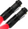 Linterna LED de luz roja con zoom, resistente al agua, 1 modos de luz, luz de enfoque ajustable para camping, caza, senderismo, visión nocturna, pesca nocturna, astronomía y emergencia