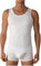 Liabel Canotta Intima Spalla Larga 100% Cotone Pettinato Canottiera Intima Uomo in Cotone B32 (XL, 3 Pezzi Bianco)