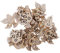 Kcibyvx Holzscheiben 200Pcs Friedenstaube Scheiben Unfertige Naturholzscheiben für Holzwerken Weihnachtsbaum Anhänger Hochzeit Basteln DIY Baumschmuck Holz Streudeko Tischdeko Weihnachtsdeko